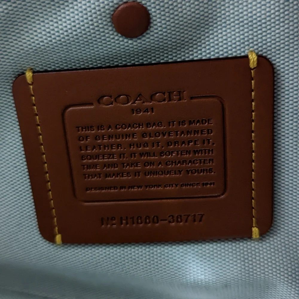 Coach Mason Carryall w/ Snakeskin Detail - Picture 8 of 10